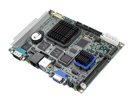 3.5" Embedded Single Board Computer AMD<sup>®</sup> G LX800, TTL, 4 COM, 4 USB, 2 LAN